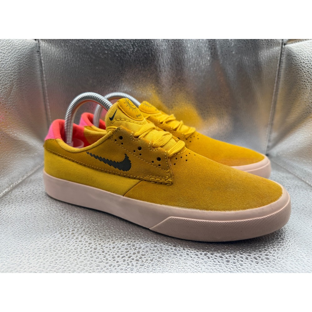 Size 7 Nike SB Shane O'Neill Skate Shoes Men Yellow Good Low Top CU9224-700